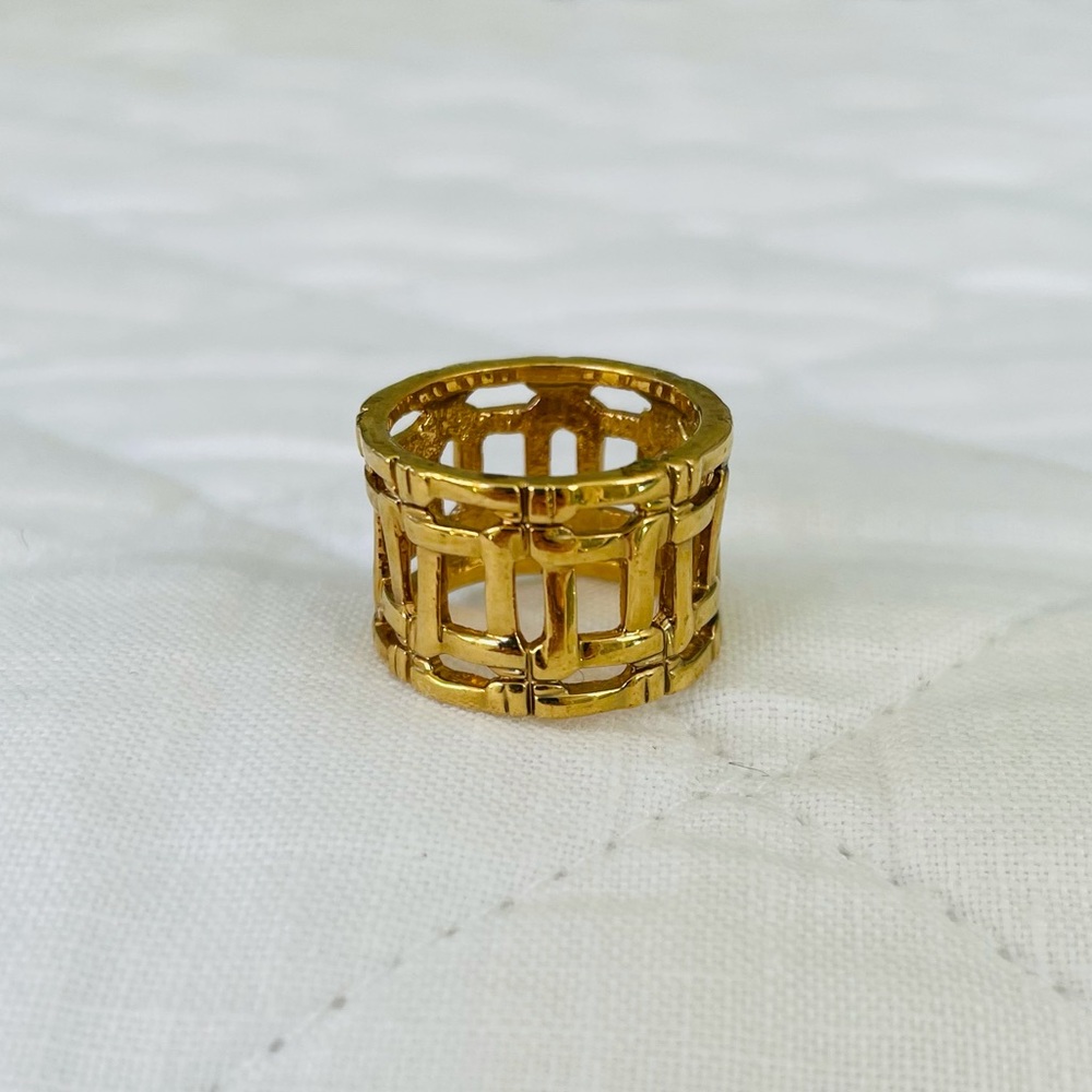 Lilly Pulitzer Geometric Ring Size 6